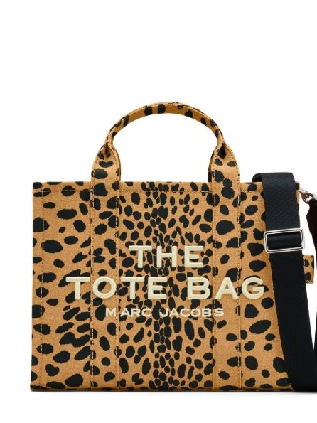 Medium Tote Cheetah Marc Women Canvas Bag The Jacobs 0823